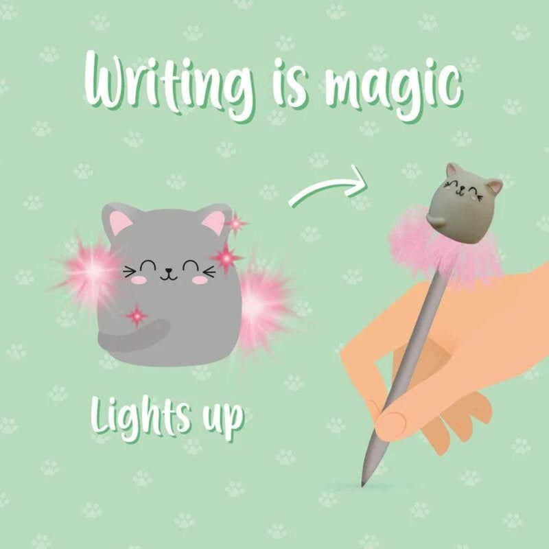 Legami WRITING IS MAGIC Balpen met lichtje, Cat
