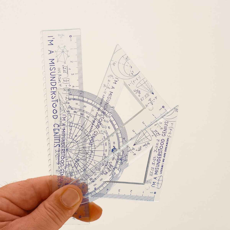 Legami YOU RULE! Geometrie set van 4, Genius