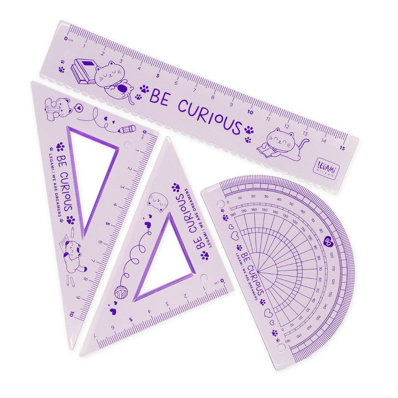 Legami YOU RULE! Geometrie set van 4, Kitty