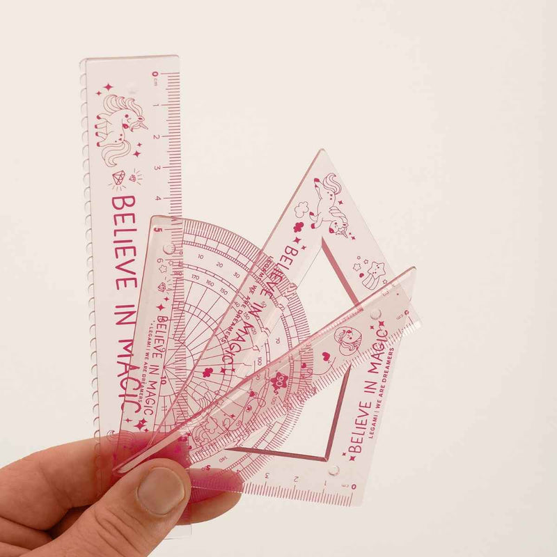 Legami YOU RULE! Geometrie set van 4, Unicorn