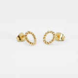 Little Jewellery Stories Gouden Oorstekers, Bonjour