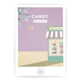 Little Jewellery Stories Gouden Oorstekers, Candy
