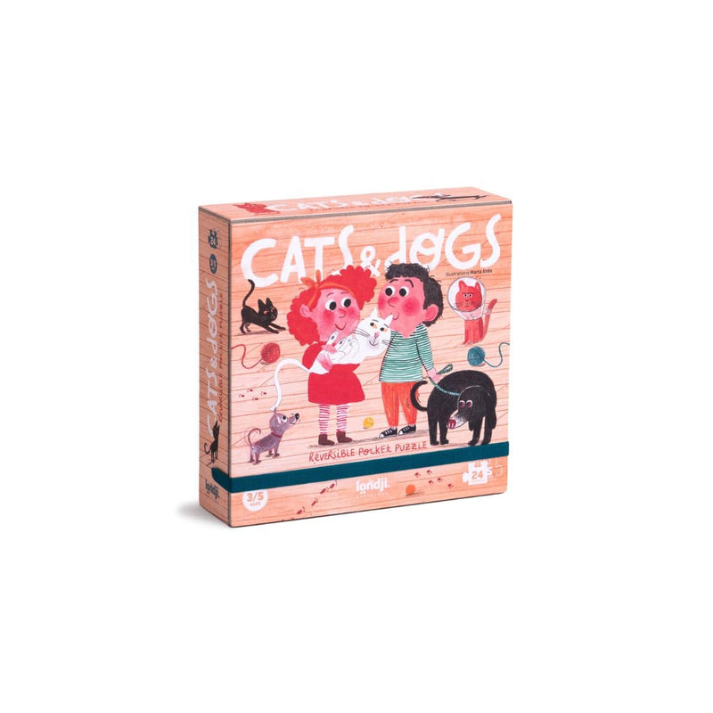 Londji Pocket Puzzel Cats & Dogs