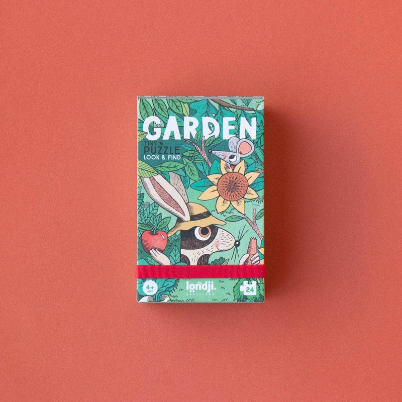 Londji TINY PUZZLE Educatieve kleine puzzel, Garden
