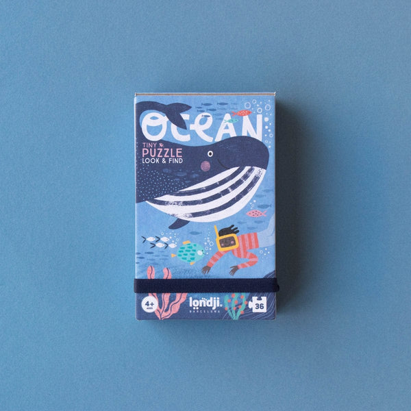 Londji TINY PUZZLE Educatieve kleine puzzel, Ocean