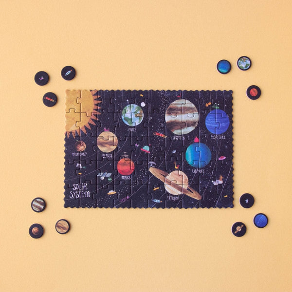 Londji TINY PUZZLE Educatieve kleine puzzel, Planets