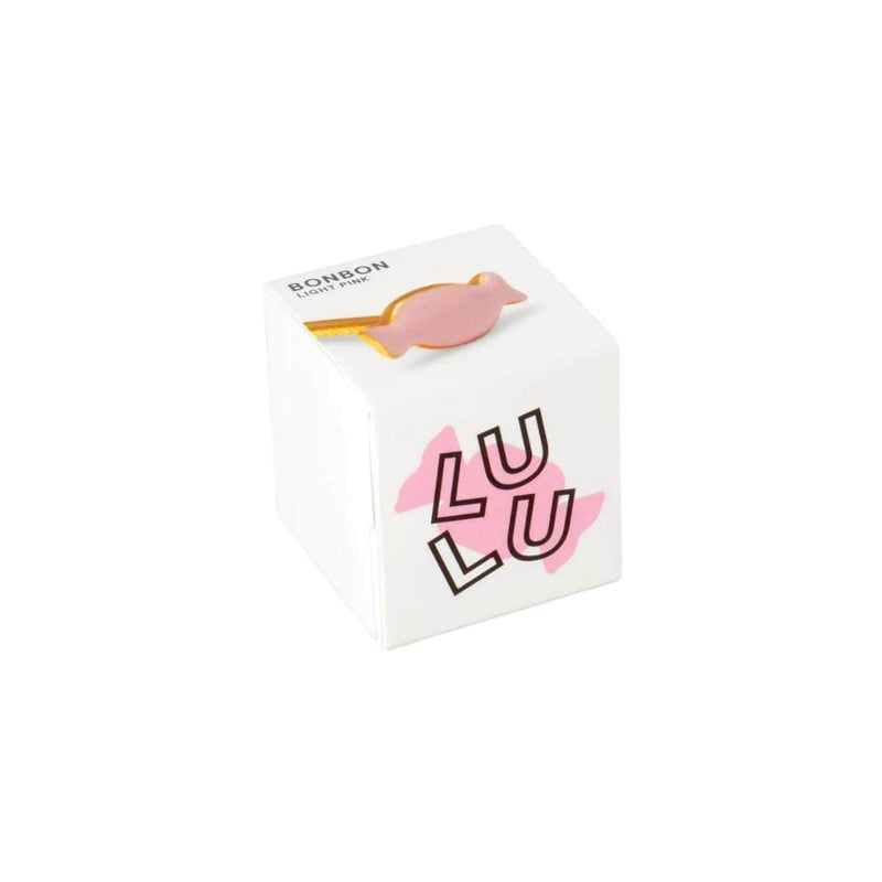 LULU CANDY SHOP Oorbel goud, Bonbon Light Pink - Per stuk