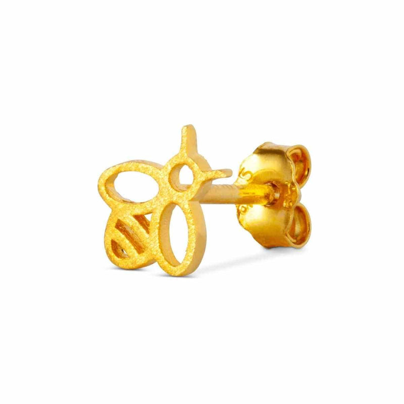 LULU CANDY SHOP Oorbel goud, Bzzzz - Per stuk