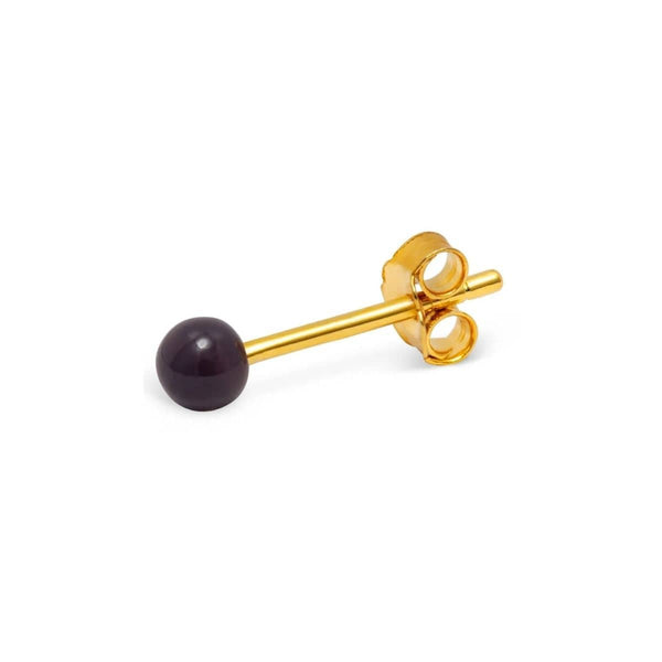 LULU CANDY SHOP Oorbel goud, Color Ball Inkwell - Per stuk