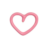 LULU CANDY SHOP Oorbel goud, Happy Heart Rose - Per stuk