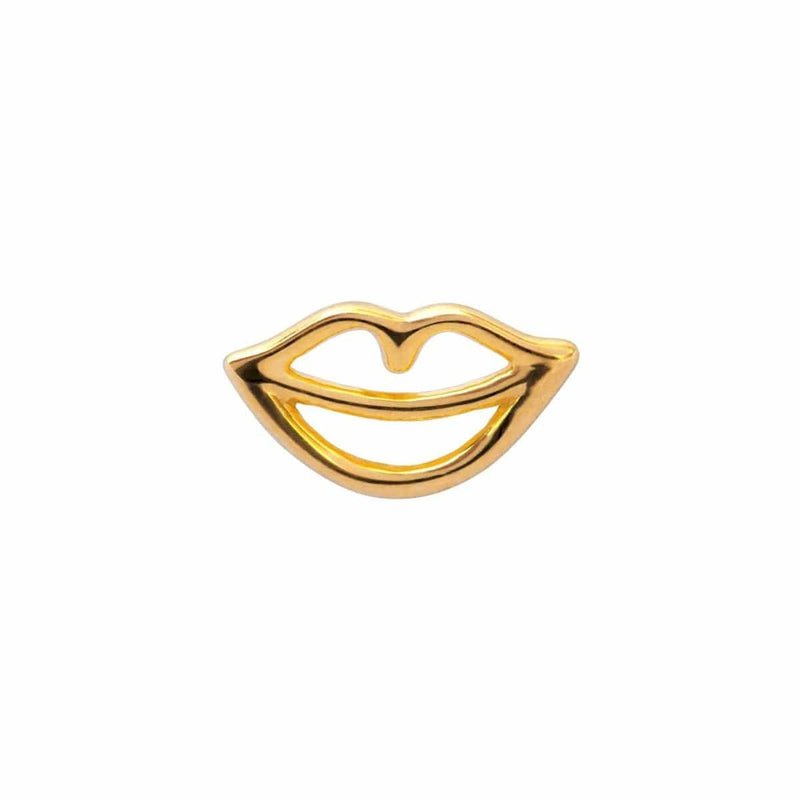 LULU CANDY SHOP Oorbel goud, Secret Gold Shiny - Per stuk