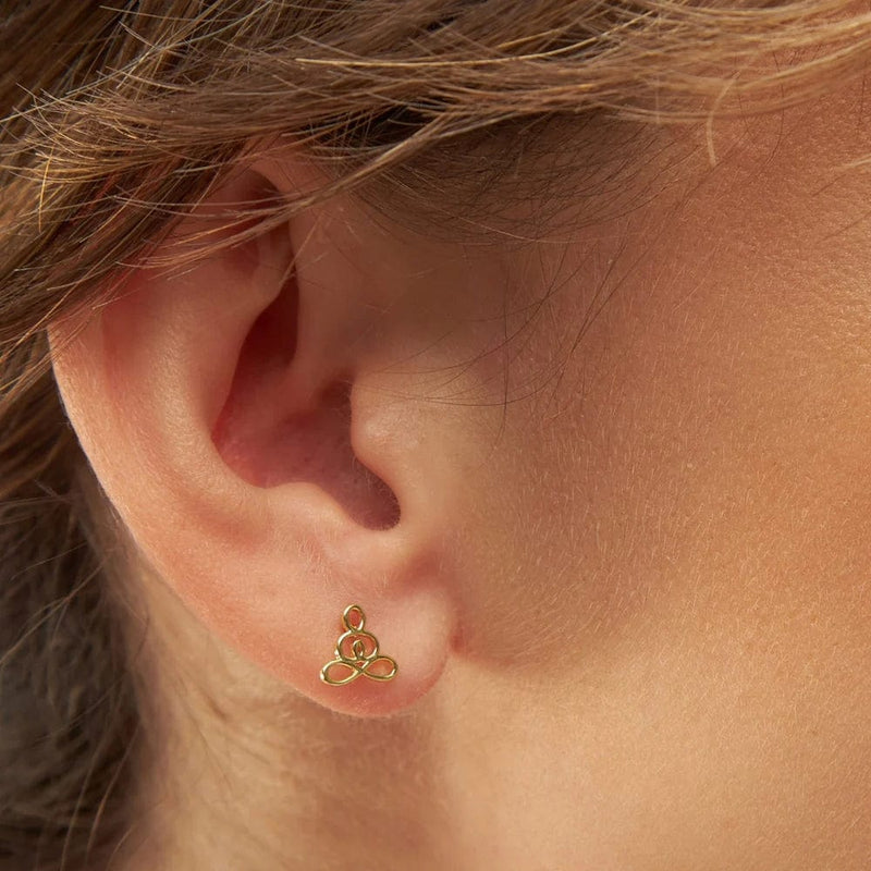 LULU CANDY SHOP Oorbel goud, Zen - Per stuk