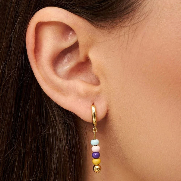 Lulu Copenhagen CANDY SHOP Oorbel goud, Summer - Per stuk