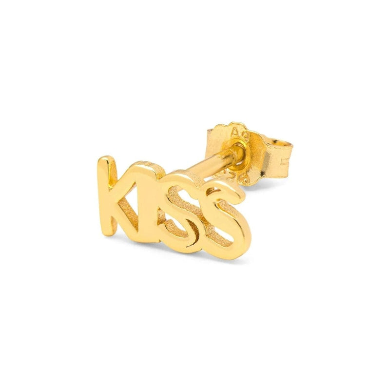 Lulu Copenhagen CANDY SHOP Oorsteker goud, Word Kiss - Per stuk