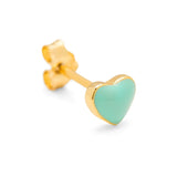 Lulu Copenhagen CANDY SHOP Oorsteker, Love U Mint - Per stuk