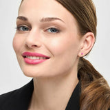 Lulu Copenhagen COLOR BALL Oorsteker goud, Electric Fuchsia Pink - Per stuk