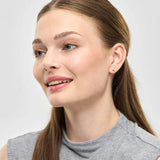 Lulu Copenhagen COLOR BALL TRIO Oorsteker goud, Seasalt Green - Per stuk