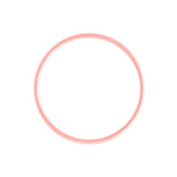 Lulu Copenhagen COLOR BANGLE Emaille Armband, Burnt Coral