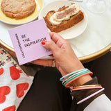 Lulu Copenhagen COLOR BANGLE Emaille Armband, Purple