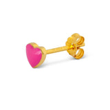 Lulu Copenhagen LOVE U Oorsteker, Pink - Per stuk