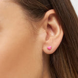 Lulu Copenhagen LOVE U Oorsteker, Pink - Per stuk