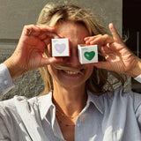 Lulu Copenhagen LOVE U Oorsteker, Purple - Per stuk