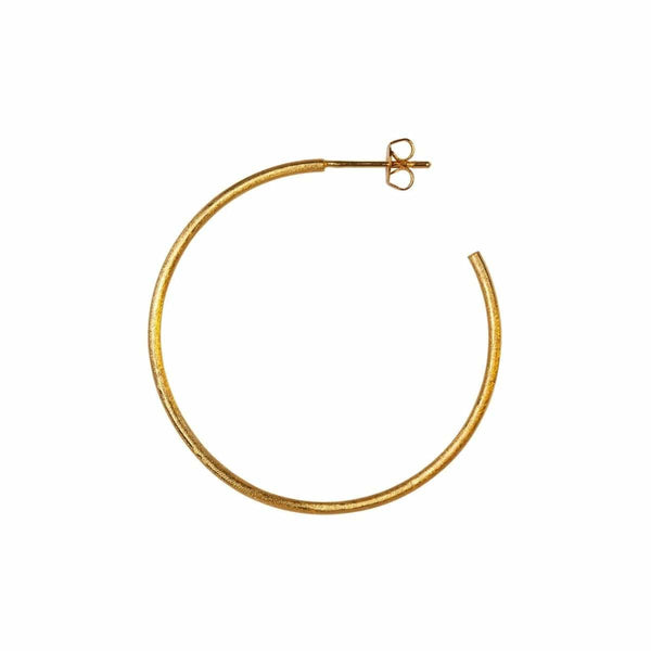 Lulu Copenhagen NON HOOPS LARGE Oorbellen, Goud