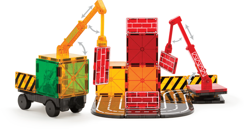 Magna Tiles Magnetische Bouwset van 32 stuks, Builder