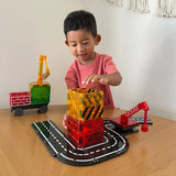 Magna Tiles Magnetische Bouwset van 32 stuks, Builder