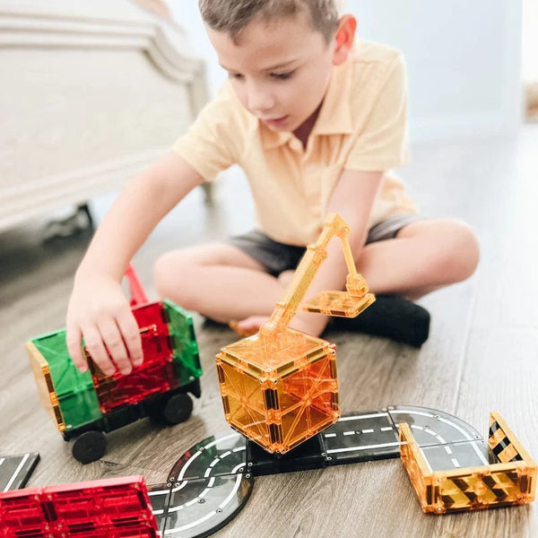 Magna Tiles Magnetische Bouwset van 32 stuks, Builder