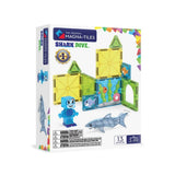 Magna Tiles Magnetische Speelblokken Set van 13 stuks, Shark Dive