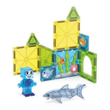 Magna Tiles Magnetische Speelblokken Set van 13 stuks, Shark Dive