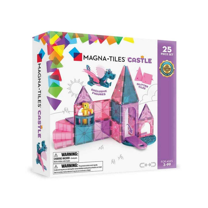 Magna Tiles Magnetische Speelblokken Set van 25 stuks, Castle