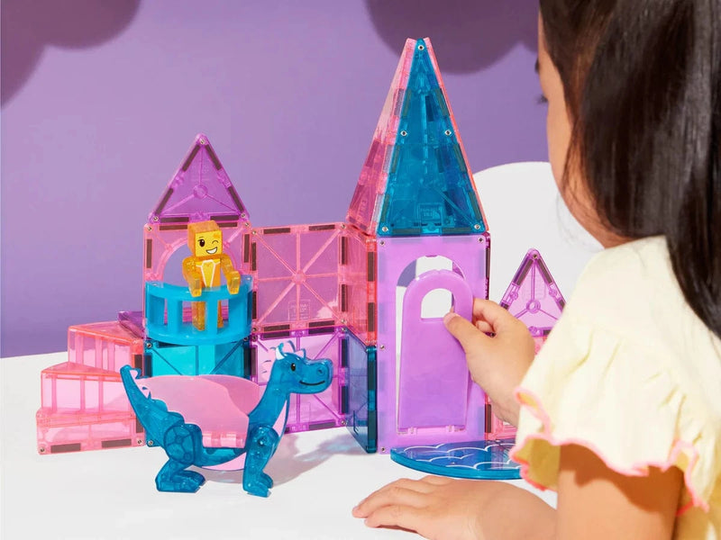 Magna Tiles Magnetische Speelblokken Set van 25 stuks, Castle