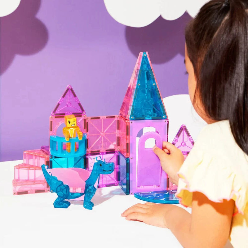 Magna Tiles Magnetische Speelblokken Set van 25 stuks, Castle
