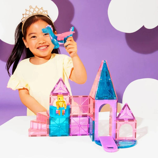 Magna Tiles Magnetische Speelblokken Set van 25 stuks, Castle
