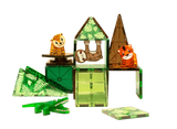 Magna Tiles Magnetische Speelblokken Set van 25 stuks, Jungle animals