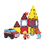 Magna Tiles Magnetische Speelblokken Set van 27 stuks, Fire Rescue