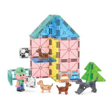 Magna Tiles Magnetische Speelblokken Set van 27 stuks, Puppy Park