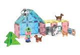 Magna Tiles Magnetische Speelblokken Set van 27 stuks, Puppy Park