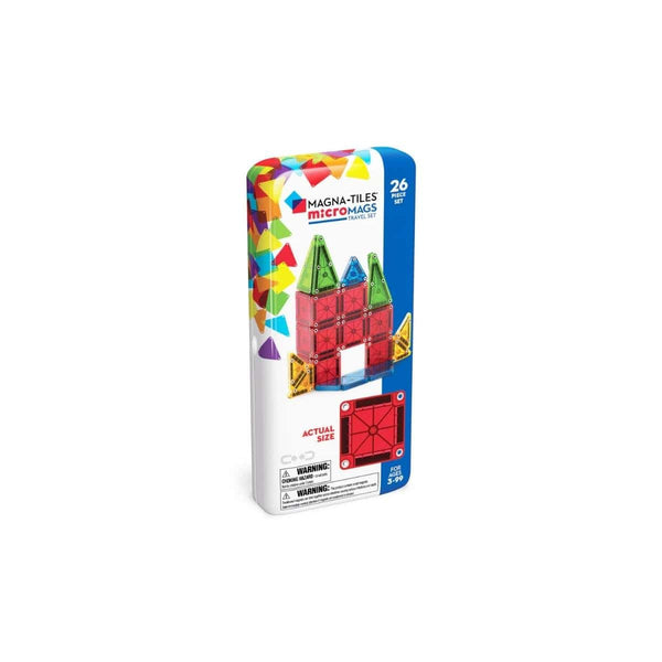 Magna Tiles Micro MAGS Travel Set - 26 pieces