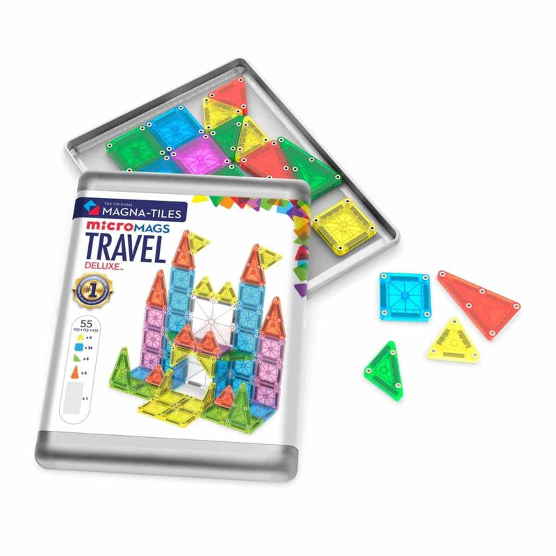 Magna Tiles MicroMAGS Travel Set Deluxe van 55 stuks