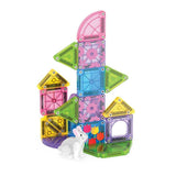 Magna Tiles MicroMAGS Travel Set van 24 stuks, Spring Garden