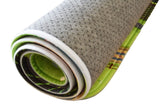 Mats & Joy Zachte Antislip Speelmat met Kasteel en Regenboog 130 x 180 cm, Eenhoorns en Draken