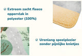 Mats & Joy Zachte Antislip Speelmat met Landkaart en Wegen 130 x 180 cm, België