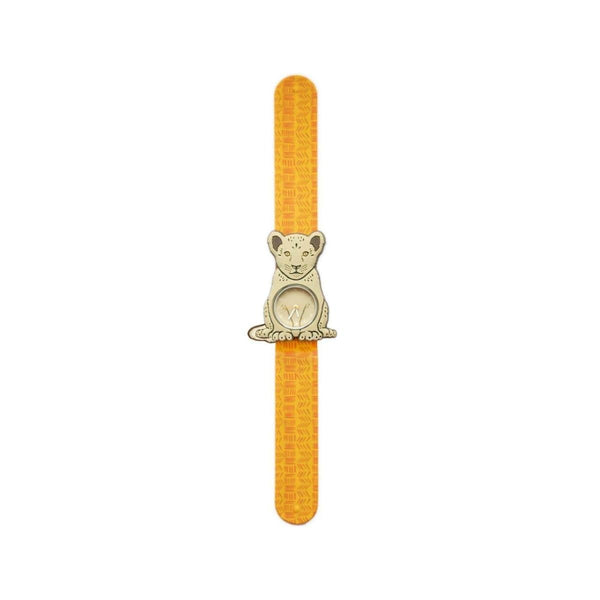 Mava Design TIME PALS Slap Watch Kinderhorloge, Leeuwenwelp