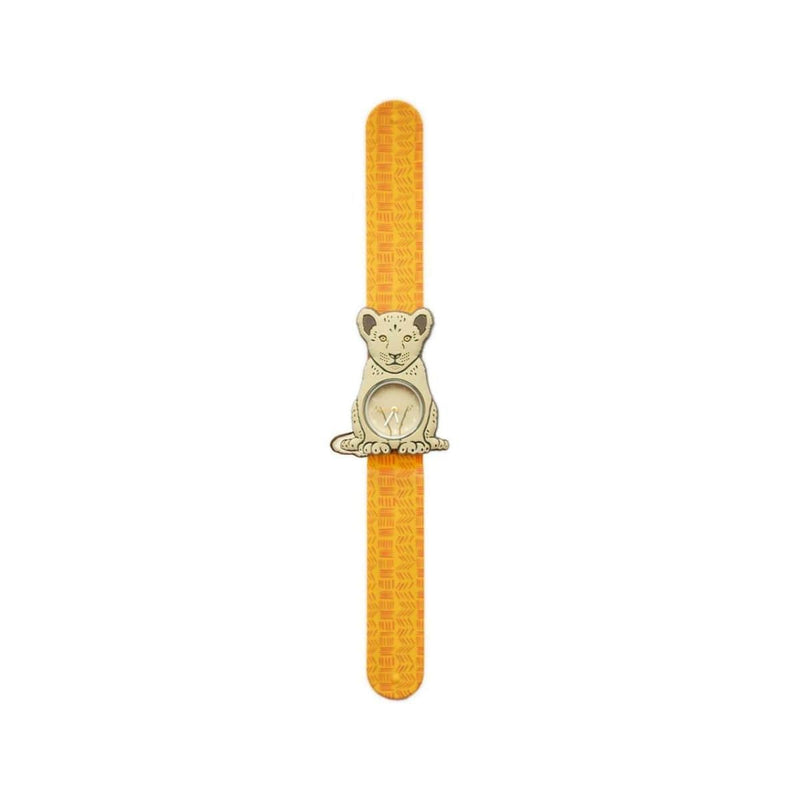 Mava Design TIME PALS Slap Watch Kinderhorloge, Leeuwenwelp