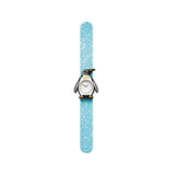 Mava Design TIME PALS Slap Watch Kinderhorloge, Pinguïn