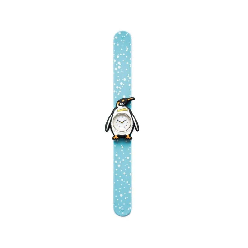 Mava Design TIME PALS Slap Watch Kinderhorloge, Pinguïn