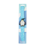 Mava Design TIME PALS Slap Watch Kinderhorloge, Pinguïn